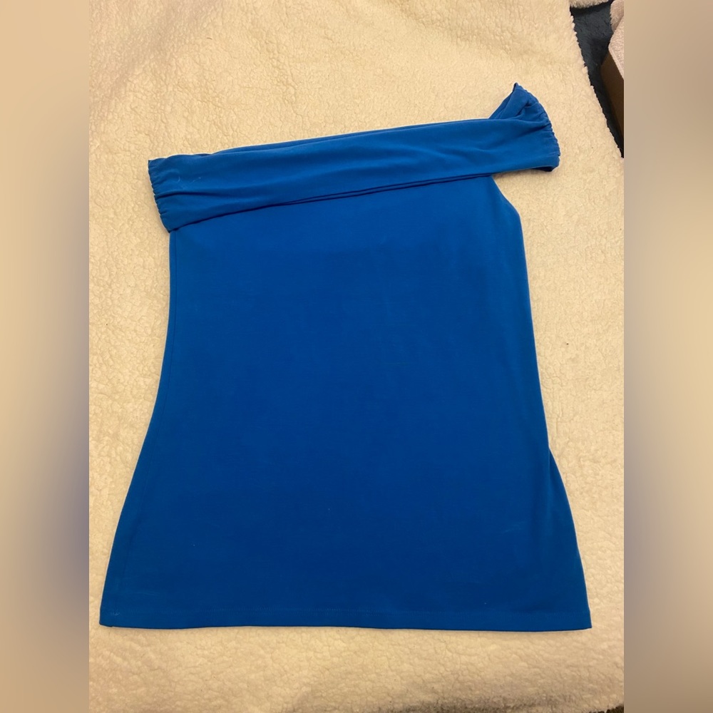 Victoria’s Secret”Bra Tops”-one shoulder blue top..-size Medium